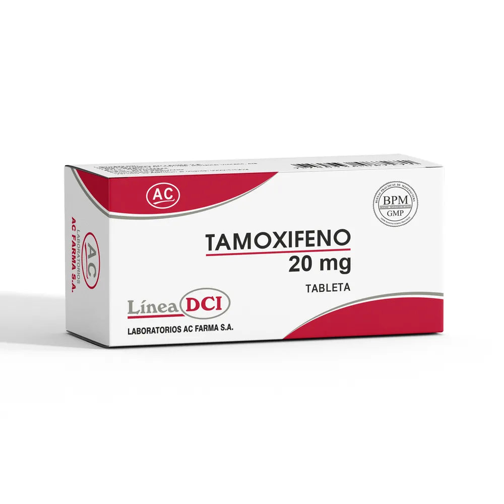 Tamoxifeno 20 mg – 30 Unidades AC Farma