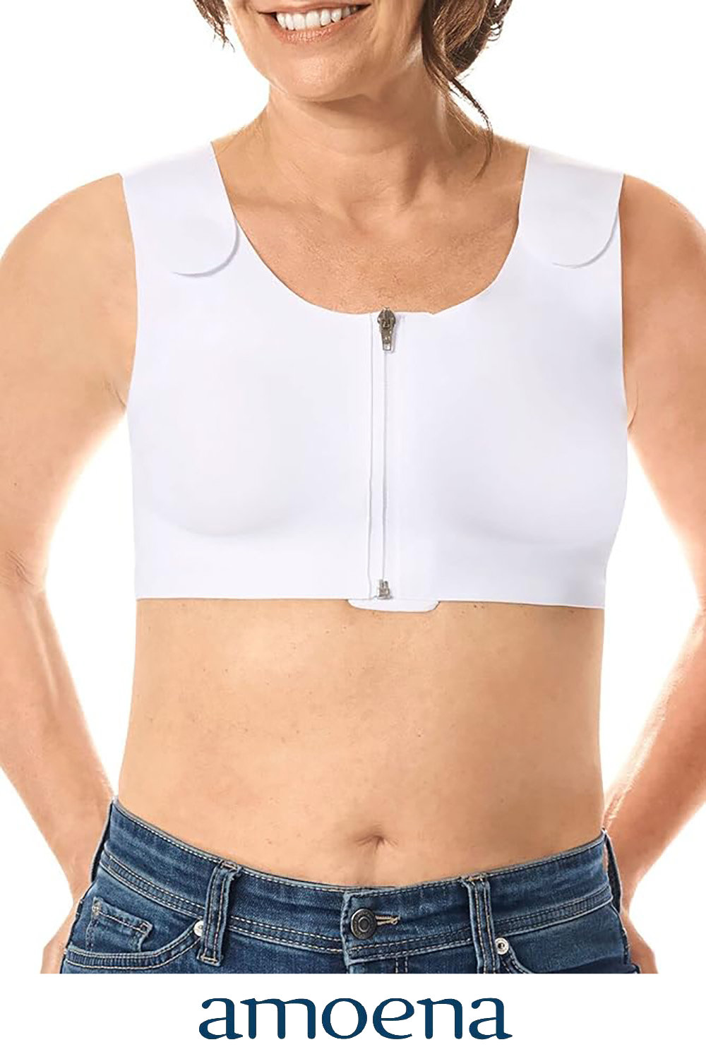 Brasier Linfedema Blanco