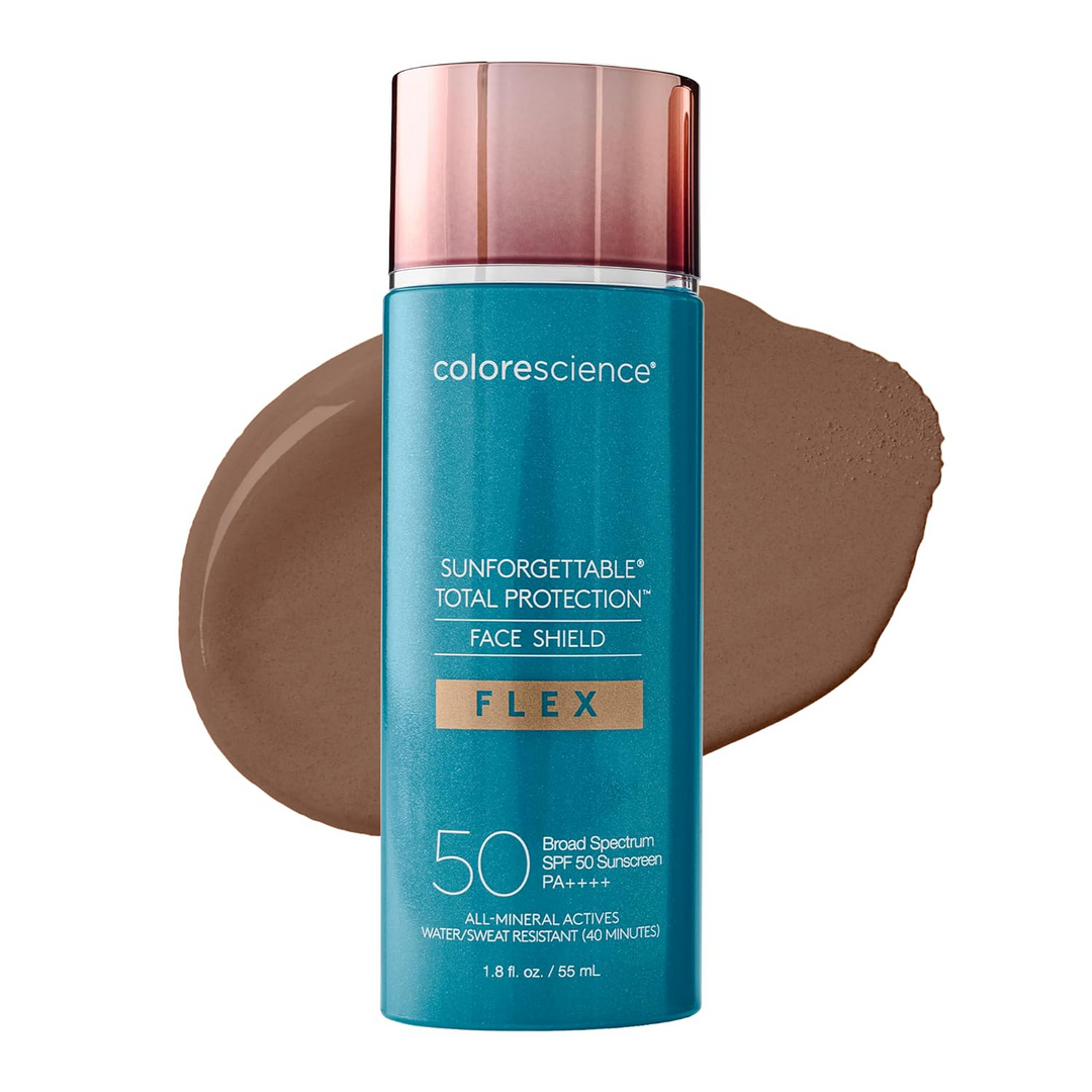 Total Protection Face Shield Flex SPF50 Rich Deep 55ml