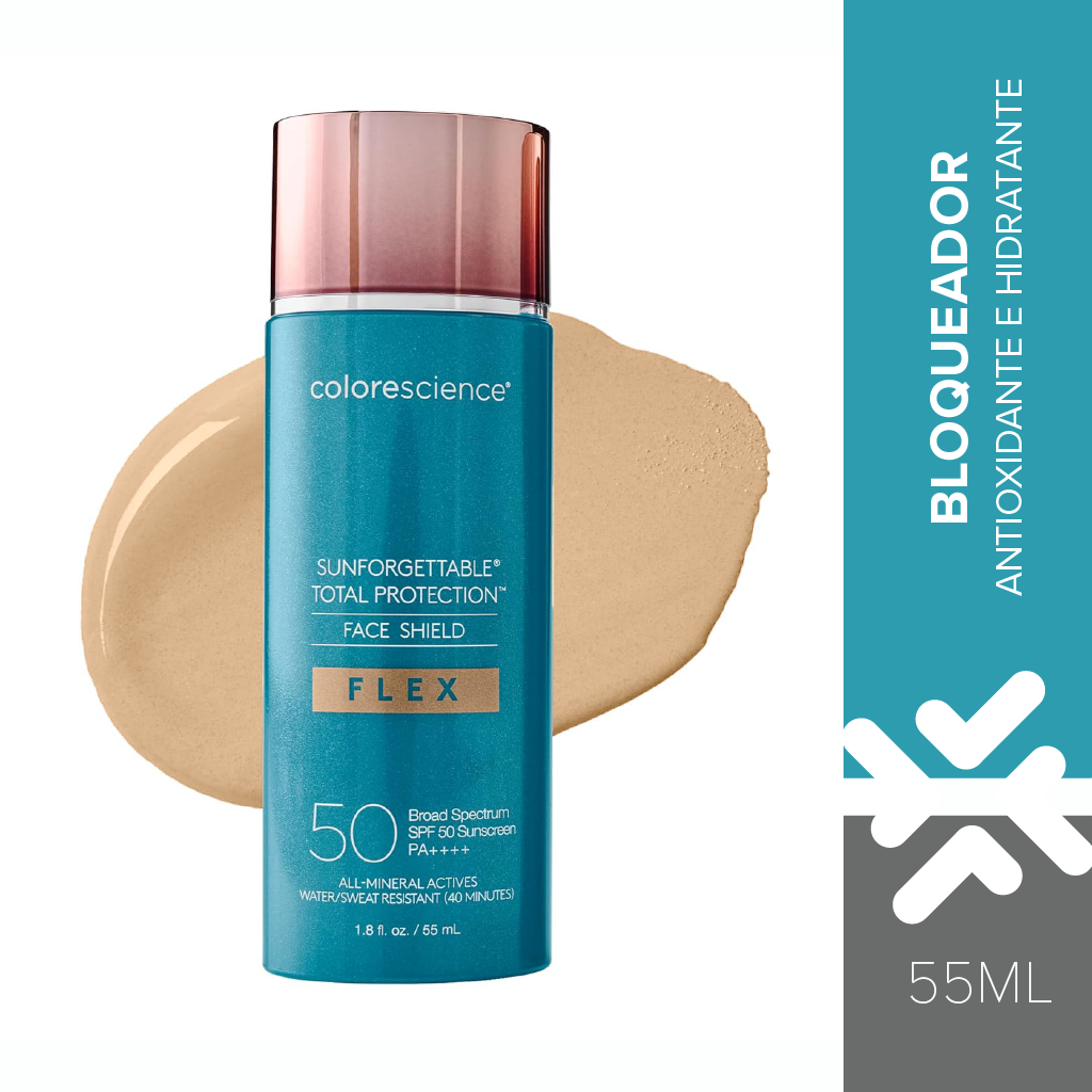 Total Protection Face Shield Flex SPF50 Medium 55ml