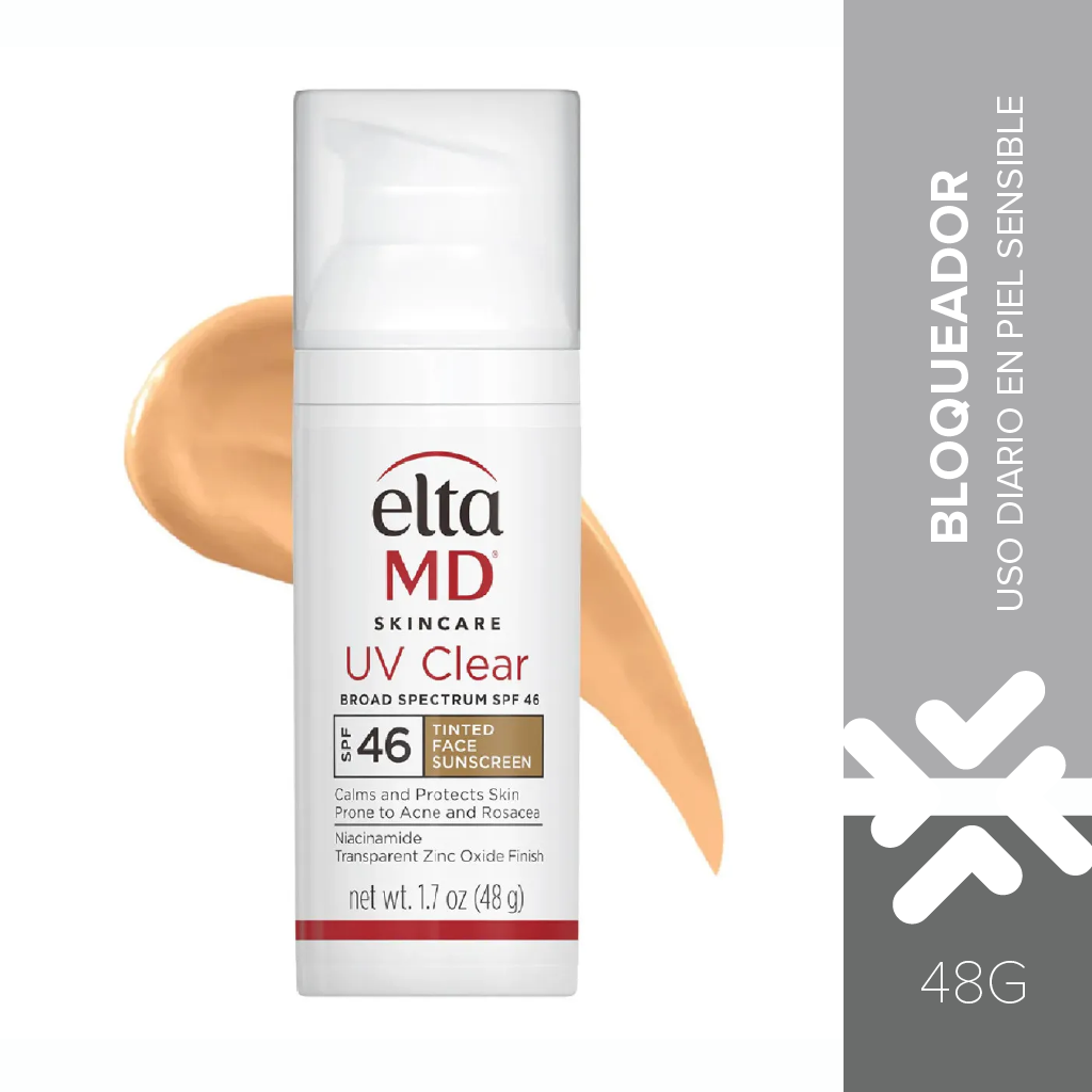 EltaMD UV Clear con Color Broad Spectrum SPF46 48g