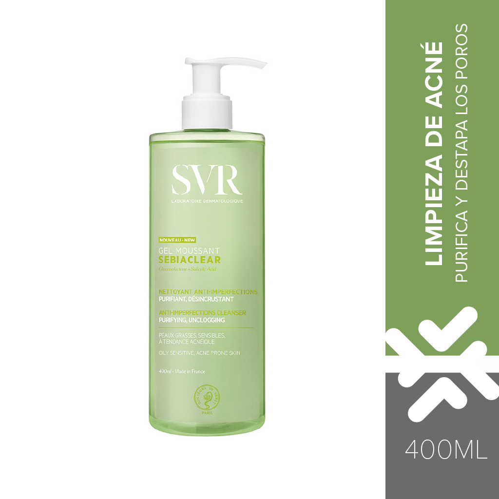 GEL MOUSSANT SEBIACLEAR 400ml