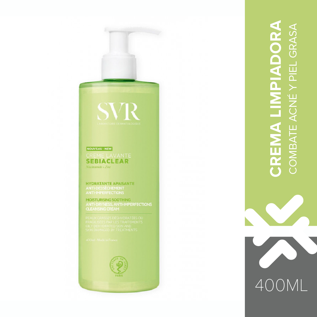 SVR Creme Lavante Sebiaclear 400ml