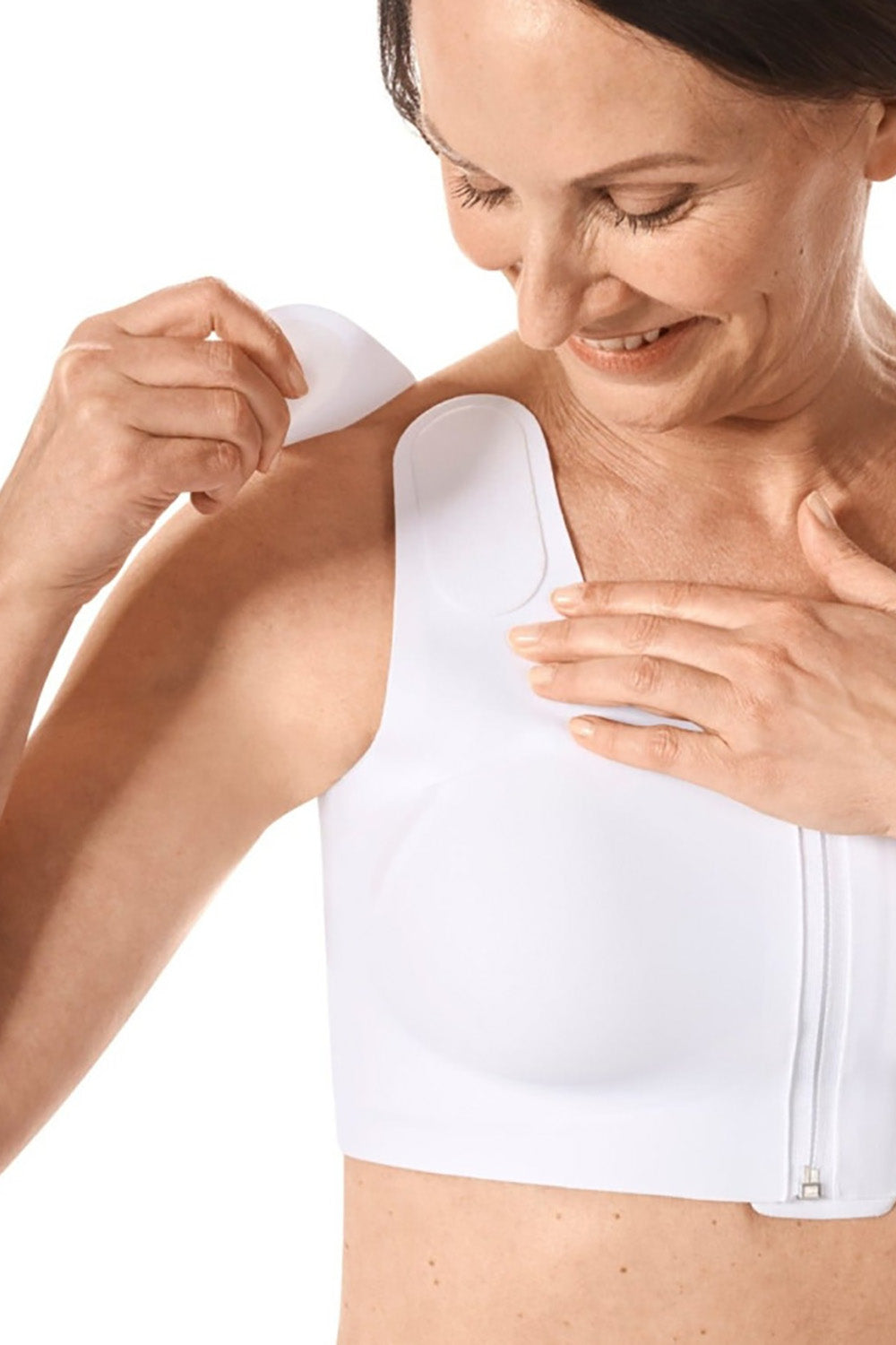 Brasier Linfedema Blanco